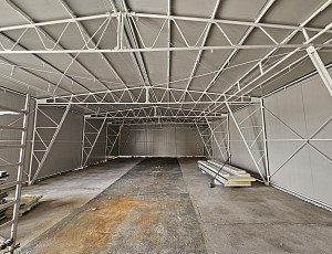 Rekonstrukce opláštění skladové haly